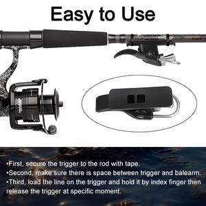 Cannon Surf caña de pescar gatillo ayuda fundición pescado dedo Protector aparejos de pesca fundición cañón - Product Image 3
