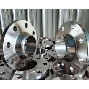 316L Edelstahl Hochdruck-Nackenflansch, Legierter Stahl Flacher Unregelmäßiger Geschmiedeter WN-Flansch - Product Image 1