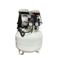 Compresseur d'air dentaire sans huile, portable, silencieux, sans huile, avec filtre, 1hp Factory Professional, 32L