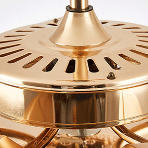 Ventilador de Techo Clásico Súper Silencioso con Kit de Lámpara de Araña para Sala de Estar, Fabricación China OEM ODM - Product Image 2