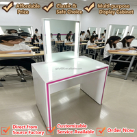 Miroir de Maquillage LED Moderne Écologique pour Salons de Beauté, Stations de Coiffure, Boutiques de Cosmétiques, Salons et Hôpitaux