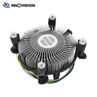 Nouveau refroidisseur de processeur actif adapté à Intel LGA755 1150 1151 1155 1156 1200, plus grand dissipateur thermique en cuivre, aluminium pur, serveur, dissipateur thermique E97379