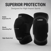 Genouillères de protection épaisses anti-collision OEM pour le volley-ball, le football, la danse, la course à pied et le cyclisme