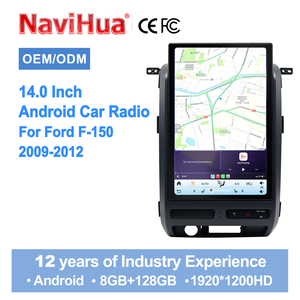 Navihua para Ford F150 2009-2012, Radio de Coche Android de 14 Pulgadas, Navegación GPS, Multimedia, Carplay, Autoestéreo, Unidad Principal DSP - Product Image 2