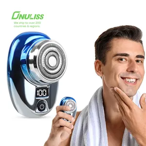 New Portable Pocket Mini Electric Shaver Waterproof Wet And Dry Electric Safety Razor Rechargeable Usb Electric Razor For Men