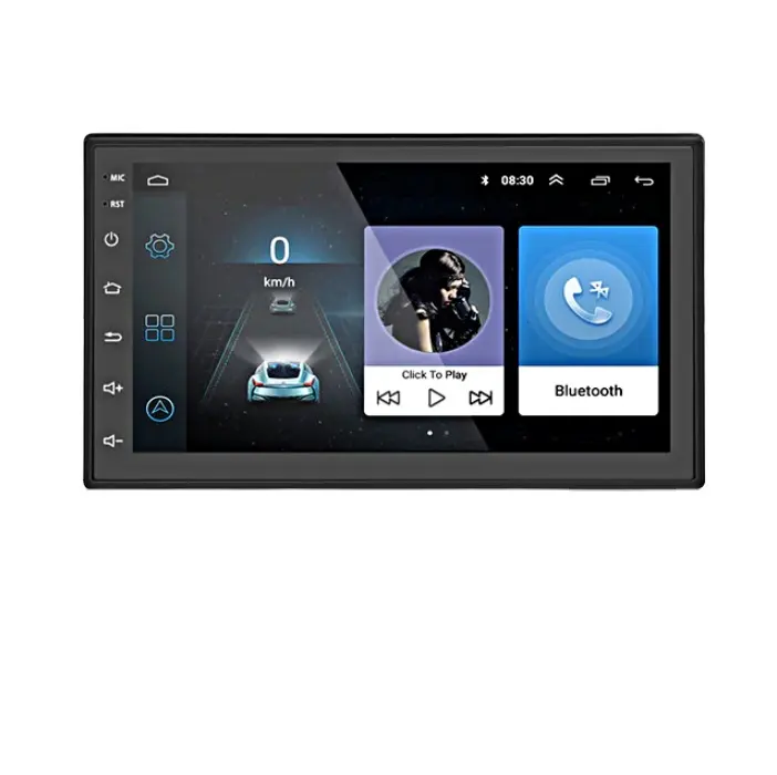 2 Din Android 8,1 Car Radio GPS navegación reproductor USB 1G DDR3 16G ROM 2din Radio de coche GPS Android