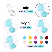 Pantalones Cortos de Yoga para Niñas DH ODM, de Alta Elasticidad, Nailon y Spandex, Ropa Deportiva, Pantalones Cortos Deportivos para Niños, Impresión Personalizada OEM ODM