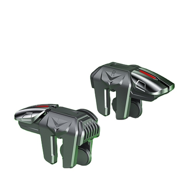 Mobile Game Fire Button Controller Hot Sale G21 Mechanical 6 Finger Control Joystick Triggers for PU BG