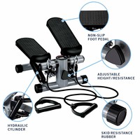 Mini stepper hydraulique BunnyHi TBJ001 pour la maison, équipement de fitness avec corde de tension, entraînement des jambes en intérieur