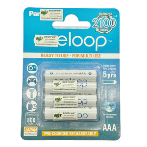 بطارية BOOTPWR <span class=keywords><strong>AAA</strong></span> قابلة لإعادة الشحن V <span class=keywords><strong>NIMH</strong></span> mAh البيئية للمصباح اليدوي الطبي والألعاب - Product Image 4