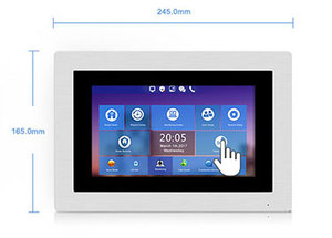 Công nghệ cao <span class=keywords><strong>SIP</strong></span> <span class=keywords><strong>video</strong></span> Cửa Điện thoại liên lạc cho các tòa nhà hiện đại portero Para edificios - Product Image 3