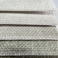 Tissu tissé en chenille 100% polyester respirant et durable pour ameublement, canapé, textile de maison, accessoires, jouets