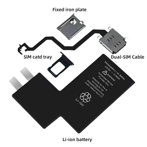 แบตเตอรี่ PPNEB แบบสองซิมสำหรับ <span class=keywords><strong>iPhone</strong></span> 15 Pro Max Promax ไม่มีสาย Flex ไม่มี BMS - Product Image 6