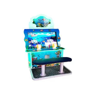 Dinibao jeux d'amusement d'intérieur en plastique enfants vont pêcher la machine de jeu d'arcade de loterie à vendre