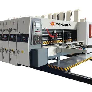 TB-Fully automatic corrugated cardboard Four Colors printing slotting die-cutting machine