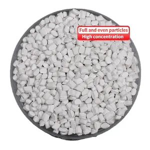 Plastic caco3 filler white masterbatch with pp/pe/hdpe/tpu