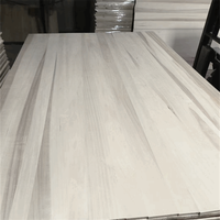Planche en bois de peuplier de qualité supérieure, clair et lisse, double face poncée, pour l'artisanat en bois
