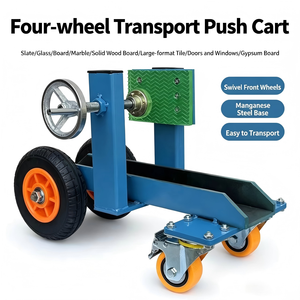 Chariot de manutention de tôles de qualité industrielle, conception à roues universelles, adapté au déplacement <span class=keywords><strong>des</strong></span> tôles - Product Image 3