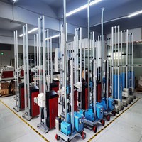 Impresora de Inyección de Tinta Automática con Ruedas, Multifuncional e Inteligente, para Murales 3D, Pintura de Paredes Interiores y Exteriores, para Comercios