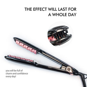 Lisseur électrique professionnel à peigne chauffant avec écran LCD, chauffe rapide, outil de coiffage pour cheveux naturels 4C - Product Image 5
