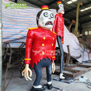 Personajes de película animatronic Zombie Moving de atracción personalizada - Product Image 4
