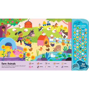 Libro Interactivo de Sonidos Modelo SY de Fábrica OEM con 50 Botones, Sonidos de Animales y Funciones de <span class=keywords><strong>Buscar</strong></span> y Encontrar para Edades de 0 a 6 Años - Product Image 2