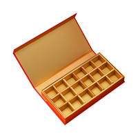 Emballage ZY Coffrets Cadeaux Chocolat Couvercle Magnétique Marque Pliant Insert Doublures Résistant À La Graisse Assorti Avec Sac Cadeau Conteneur De Bonbons