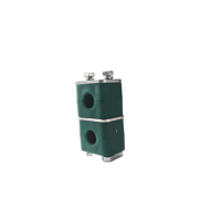 Pince de fixation métrique légère en plastique pour tuyaux, montage vertical multicouche sur rail pour équipement mécanique et hydraulique, directement du fabricant