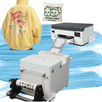 Imprimante DTF A3 30 cm la plus vendue, imprimante de bureau F1080 Xp600 avec tête d'impression DTF pour l'impression sur film PET et t-shirts