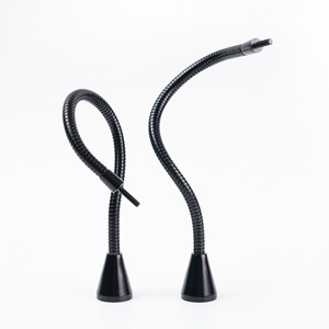 Tube flexible en métal pour lampe de bureau LED, support de lampe universel à col de cygne, accessoires personnalisés, vente en gros d'usine - Product Image 1