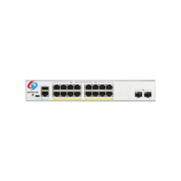 C1300-16P-2G Voll-Gigabit Managed PoE+ Switch mit 36 Gbps Kapazität |   IP-Kamera VoIP-Netzwerk Dedizierter Switch