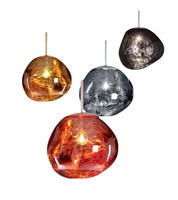 Lustre moderne minimaliste en lave, design nordique, pour villa, escalier, loft, duplex, salon, salle à manger, luminaire de caractère
