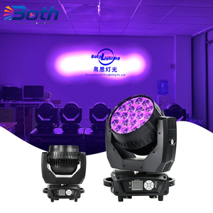 Professional 19x15W Aura RGBW Wash LED Moving Head <b>Light</b> with Adjustable Zoom - Product Image 1