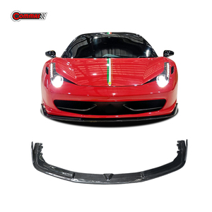 Difusor Delantero de Fibra de Carbono Estilo N Novi de Calidad Superior para Ferrari 458 - Product Image 1