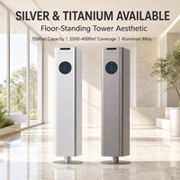 Diffuseur d'arômes commercial intelligent avec contrôle Wi-Fi, neuf, électrique, sans eau, pour huiles essentielles, machine à parfum G-Air en aluminium