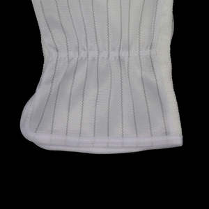 Бесплатный образец полиэфирные антистатические перчатки с точечным покрытием Pu перчатки для электроники интегрированные - Product Image 2