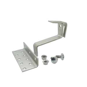 SOEASY <span class=keywords><strong>Crochet</strong></span> de fixation solaire en acier inoxydable SUS304 pour <span class=keywords><strong>toiture</strong></span>, réglable, installation rapide, universel pour tuiles romaines et plates, support PV pré-assemblé - Product Image 5