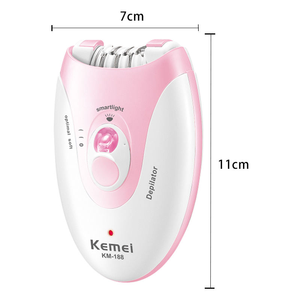 Depiladora <span class=keywords><strong>El</strong></span>éctrica Recargable Hangman HM-188 Rosa, Impermeable IPX5, Agradable para la Piel, Depiladora Facial y Corporal para Mujer - Product Image 3