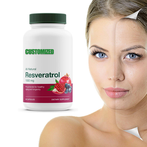 OEM High Quality <strong>Popular</strong> Resveratrol 100 mg High Quality <strong>Supplement</strong> Trans Resveratrol Powder Trans Resveratrol Capsules - Product Image 2