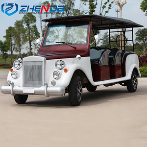 Voiture électrique rétro vintage de style classique Zhenda Luxury 6 places / Voiturette de golf électrique, couleur personnalisée, garantie 1 an, pour mariage - Product Image 6