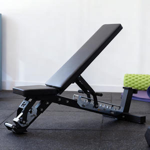 Macchina da banco per manubri regolabile durevole per uso domestico e commerciale con telaio in acciaio per pressa a spalla e peso - Product Image 3