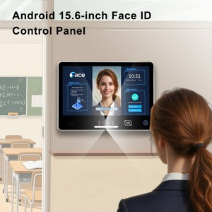 Panel de Control de Acceso con Pantalla Táctil de 15.6 Pulgadas, Android 11 RK3568, Cámara Binocular, Huella Dactilar, Reconocimiento Facial y de Venas Palmarias para Rack de Servidor - Product Image 1