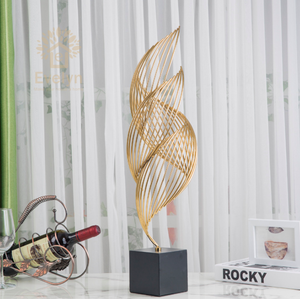 ทองแดงสีโรงแรมบทคัดย่อโลหะแฟชั่นการออกแบบห้องพักตกแต่งอุปกรณ์เสริม - Product Image 5