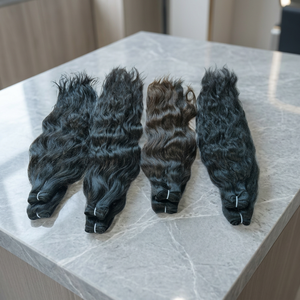 ผมทรงหลวมเป็นลอนลึกเป็นลอนสีดำธรรมชาติทำจากผมธรรมชาติทำจากบราซิลเลียนทำจาก100% ธรรมชาติอินเดีย - Product Image 1
