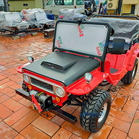 Fabricant professionnel chinois Jeep 4x4 pour adulte tout-terrain Mini Jeep Dune Buggy Offre Spéciale adulte Jeep à essence