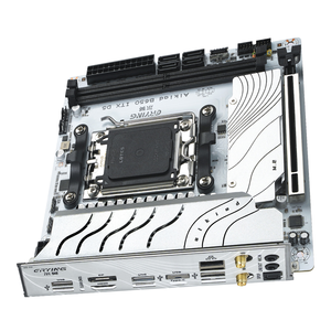 ERYING B650i ITX Placa base <span class=keywords><strong>DDR5</strong></span> RAM 2 * PCIe4.0x4 M.2 SATA Compatible con <span class=keywords><strong>AMD</strong></span> Ryzen 7000/8000/9000 Series CPU Intel-Nuevo - Product Image 1