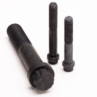Boulons métriques à tête hexalobulaire en acier inoxydable Bride Vis à 12 points Boulon à tête Torx, Boulon noir, Boulons en acier au carbone galvanisé