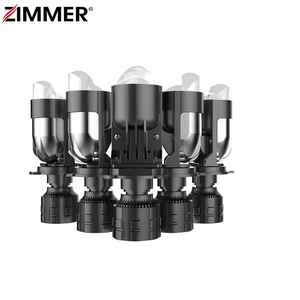 Tùy chỉnh biled Laser <span class=keywords><strong>H4</strong></span> chiếu <span class=keywords><strong>LED</strong></span> ống kính chùm cao Chùm thấp chiếu 6000K A7 trắng chiếu sáng Xe <span class=keywords><strong>LED</strong></span> Đèn pha - Product Image 3