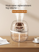 Humidificateur 3L Diffuseur d'huiles essentielles à double pulvérisation Diffuseur USB d'aromathérapie Diffuseur de parfum de grande capacité pour la maison et la chambre à coucher