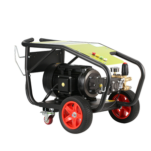 ปั๊มไตรเพล็กซ์แรงดันสูง 380V รุ่น Heavy Duty 10 แรงม้า พร้อมโครงสร้างโลหะ/ขดลวด สำหรับร้านล้างรถ ให้ผลผลิตสูง - Product Image 1